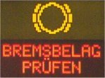 FIS Meldung Bremse